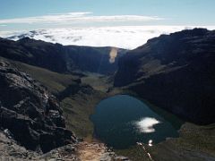 02B Lake Michaelson In Gorges Valley On Descent To Chogoria On The Mount Kenya Trek October 2000